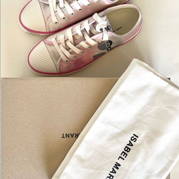 Isabel Marant Binkoo Canvas Sneakers - Picture 5 of 7